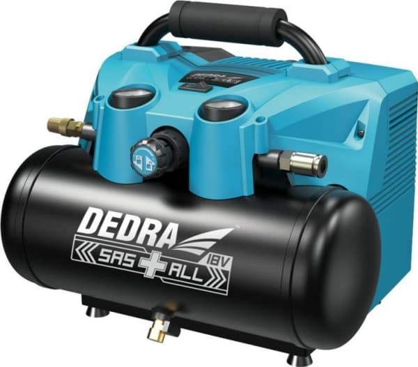 Car compressor Dedra Compressor 6l, batteryoperated 2X18V CDON
