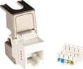Pikkukuva 5 / 5: Lanview PRO - Modulaarinen insertti - Cat 6a, ei-näytettävä, käännettävä - CAT 6a - UTP - RJ-45 - valkoinen, hopea