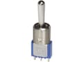 Miniatyrbild 1 av 2: APEM 5647MA Vippbrytare 250 V/AC 3 A 2 x (On)/Off/(On) Touching/0/Touching 1 st