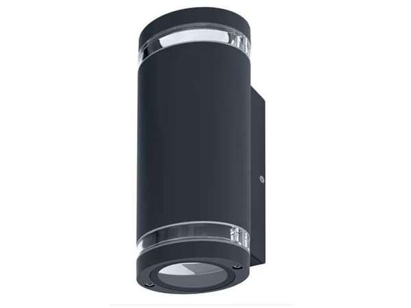 LEDVANCE ENDURA Beam, Vegglys, Grå, Aluminium, Glass, IP44, Inngang, Fasade, Gangsti, Terrasse, I