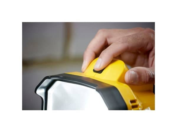 Stanley FATMAX SFMCL030B-XJ, LED, 1 lampor, Svart, Gul, Fristående arbetsbelysning