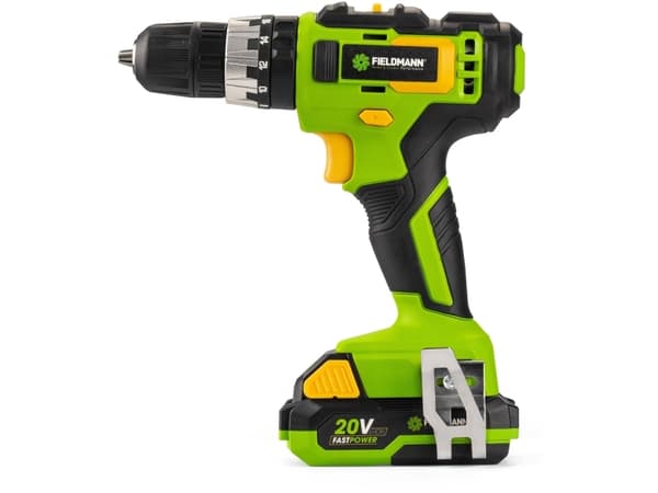 Fieldmann FDUV 70115-A, Boremaskin med pistolgrep, Nøkkelløs, 1300 RPM, 35 Nm, Batteri, Lithium-Ion (Li-Ion)