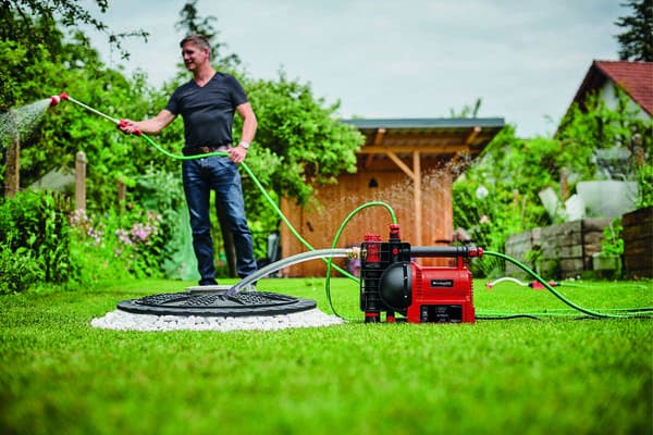 Einhell GE-AW 1042 FS, 1050 W, AC, 4,8 stang, 4200 l/t, Sort, Rød