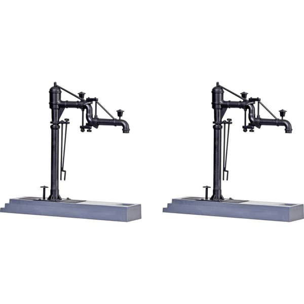 Kibri 39422 H0 Vattenkran med ledbom, 2-pack