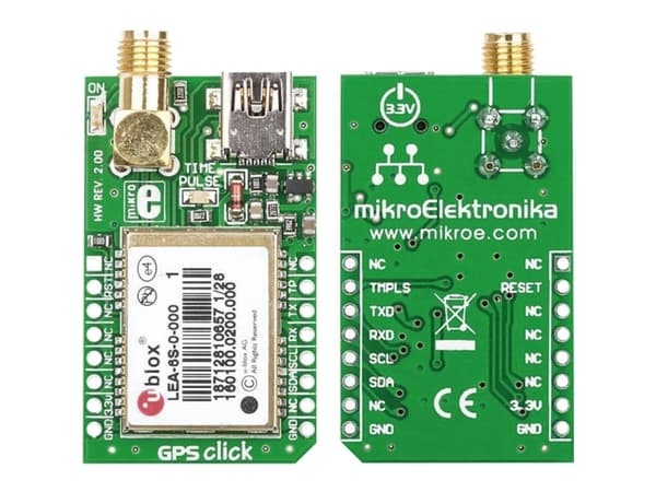 MikroElektroniikka MIKROE-1032 GPS-vastaanottimen kortti 1 kpl