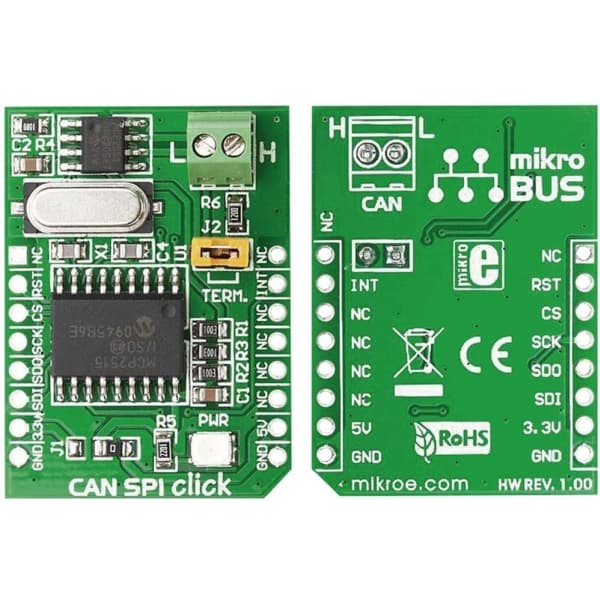 MikroElektronika MIKROE-988 Utvecklingskort 1 pc