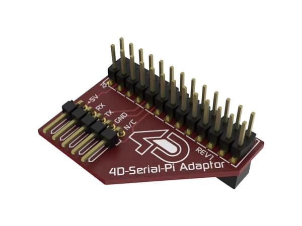 4D Systems 4D Serial Pi Adaptor Development Board 1 st