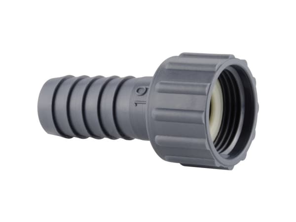 Ebara 6000000421 Plast Slangetilslutning 24,2 mm (3/4) IG, 19 mm (3/4) dia