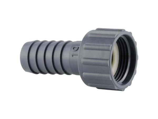 Ebara 6000000421 Plast Slangetilslutning 24,2 mm (3/4) IG, 19 mm (3/4) dia