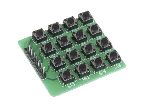 Joy-it sbc-buttonmatrix laajennusmoduuli 1 kpl