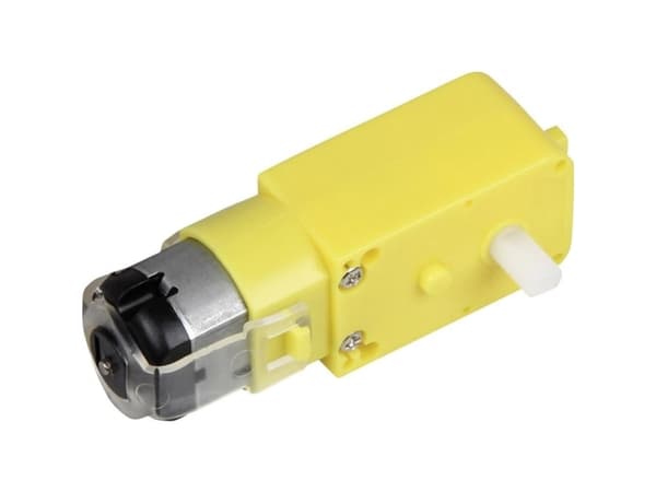 Joy-it com-Motor01 Gearmotor Gul, Sort Passer til (single-board computer) Arduino, Banana Pi, Cubieboard, Raspberry Pi®, Raspberry Pi® 2 B, Raspberry