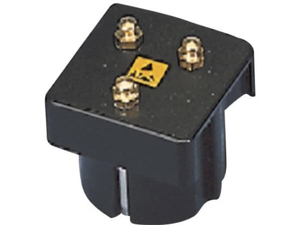 BJZ C-186 151, Stik, Sort, 3x 4 mm, Schuko EU