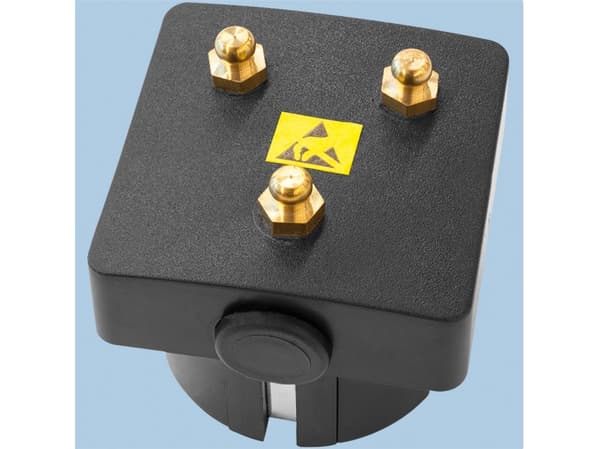 BJZ C-186 151, Stik, Sort, 3x 4 mm, Schuko EU