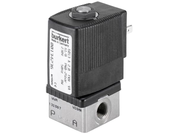 Bürkert Direkte styret ventil 137820 6013A 24 V/DC G 1/4 muffe Nominel dimension 2 mm 1 stk