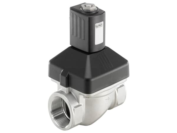 Bürkert Servostyret ventil 222203 6213 EV 230 V/AC G 1 1/2 muffe Nominel dimension 40 mm 1 stk