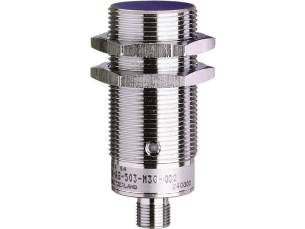 Contrinex Induktiv närhetssensor M30 nästan platt PNP DW-AS-503-M30-002
