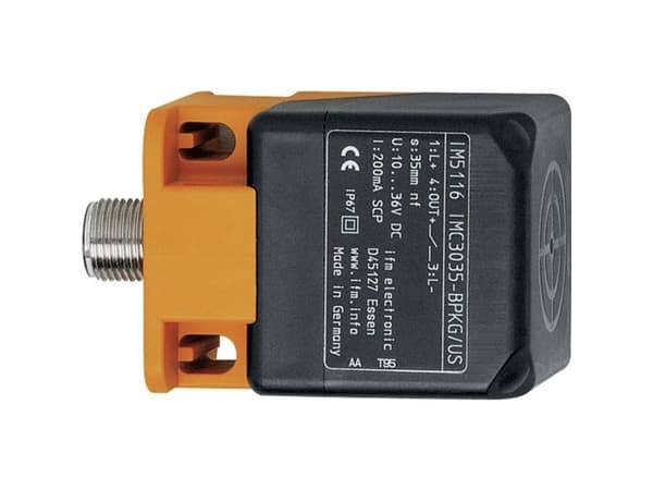 ifm Electronic Induktiv närhetssensor 40 x 40 mm flätor med PNP IM5115