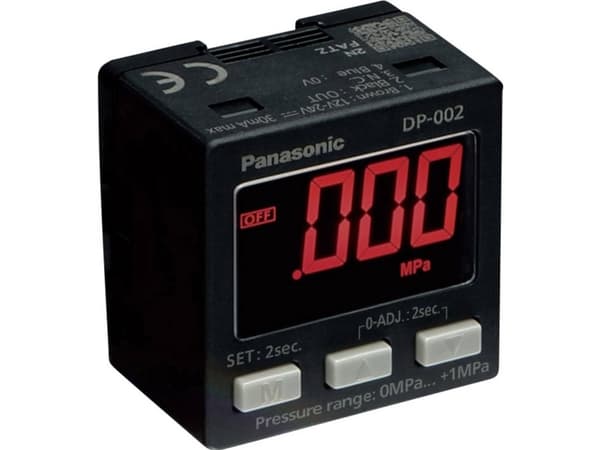 Panasonic Tryksensor 1 stk DP-001-P -1 bar til 1 bar (L x B x H) 25 x 30 x 30 mm