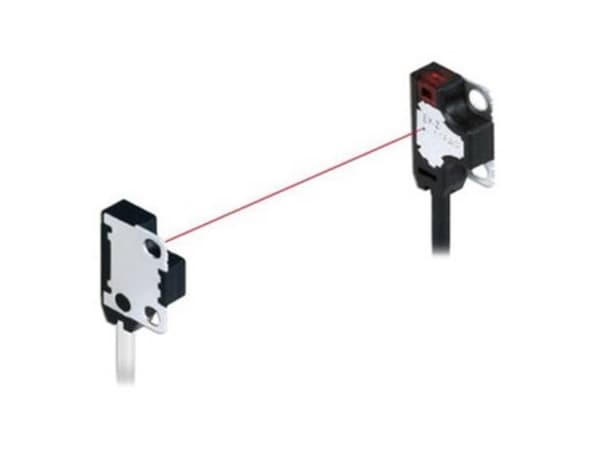 Panasonic yksisuuntainen valokenno EX-Z13A-P EX-Z13A-P Sivutyyppi, Lähetin, Vastaanotin Jännite 12 - 24 V/DC 1 kpl