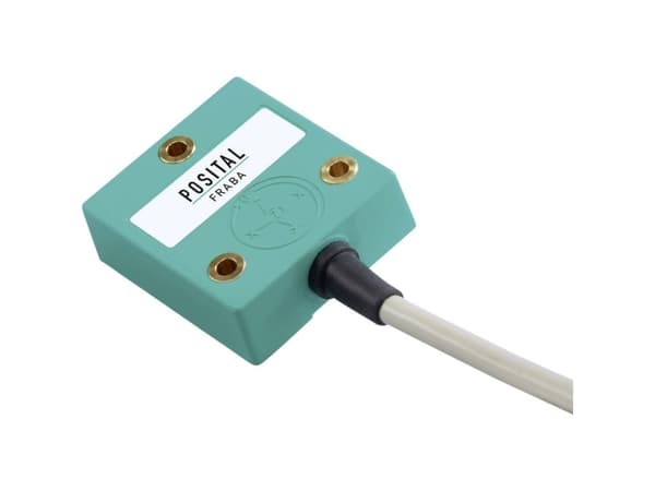 Positiaalinen Fraba-kallistusanturi ACS-180-1-SV40-VE2-CW ACS-180-1-SV40-VE2-CW Mittausalue: 180° (max) Jännite (0,5 - 9,5 V) , RS232 Kaapeli, avoin