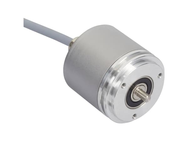 Absolut Drejefølere 1 stk Posital Fraba OCD-S3C1G-1416-SB90-2AW Optisk Synkronflange 58 mm