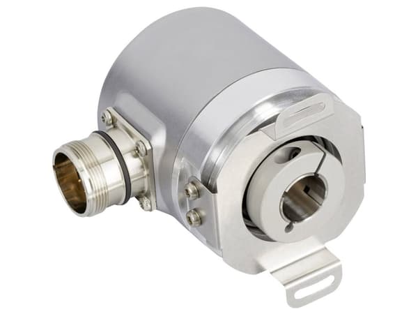 Absolut Drejefølere 1 stk Posital Fraba OCD-S5E1B-1416-B100-PRP Optisk Blindhul-hulaksel 58 mm