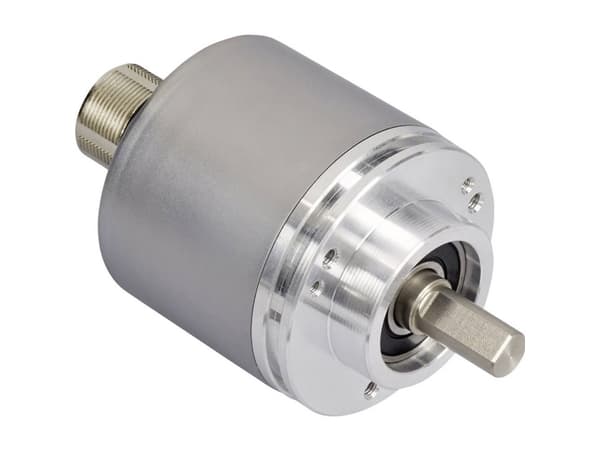 Absoluuttiset pyörivät anturit 1 kpl Posital Fraba OCD-S6A1B-1416-C06S-PAP Optinen kiinnityslaippa 58 mm
