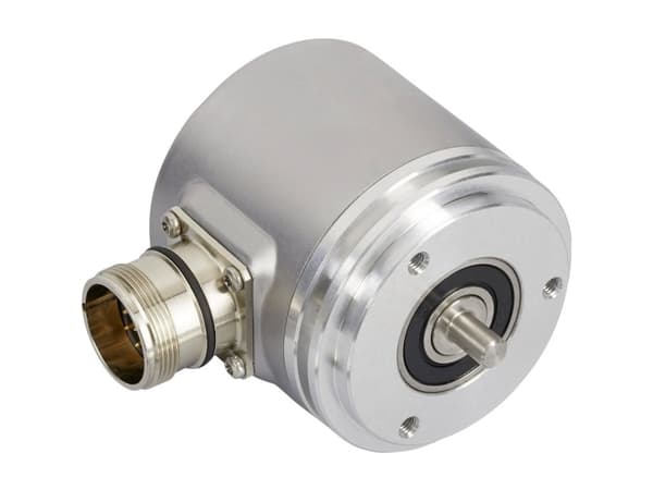 Absolut Drejefølere 1 stk Posital Fraba OCD-S6A1G-1416-S100-PRP Optisk Synkronflange 58 mm