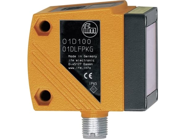 ifm Electronic O1D100 Laser-distance-sensor 1 stk Rækkevidde (max. i frit terræn): 10 m (L x B x H) 45 x 42 x 52 mm
