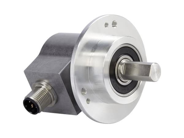 Absoluuttiset pyörivät anturit 1 kpl Posital Fraba UCD-CA01B-0016-M100-PRM Magneettinen kiinnityslaippa 58 mm