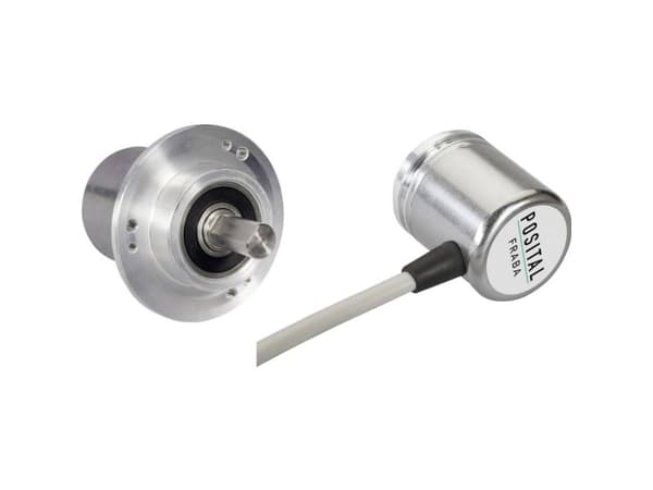Absoluuttiset pyörivät anturit 1 kpl Posital Fraba UCD-CA01B-1312-M10A-2RW Magneettikiinnityslaippa 58 mm