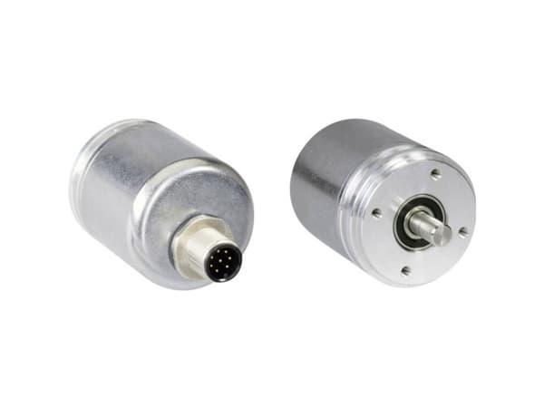Posital Fraba Absolut Drejefølere 1 stk UCD-CA01B-1412-R060-PAM Magnetisk Synkronflange 36 mm