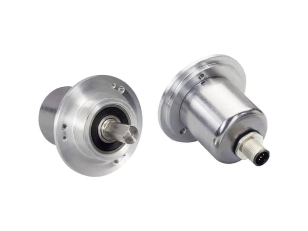 Absoluuttiset pyörivät anturit 1 kpl Posital Fraba UCD-CA01B-3116-M100-PAM Magneettinen kiinnityslaippa 58 mm