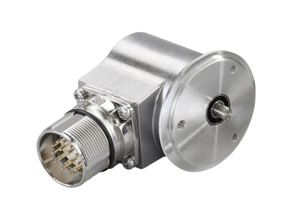 Posital Fraba Absolut Drejefølere 1 stk UCD-S101B-1212-NA10-PRL Magnetisk Synkronflange 58 mm