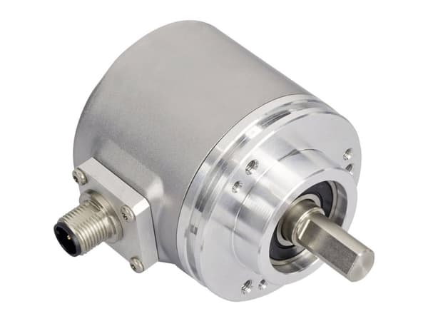 Posital Fraba Absoluta roterande sensorer 1 st UCD-S101B-1213-L060-PRQ Magnetisk klämfläns 58 mm