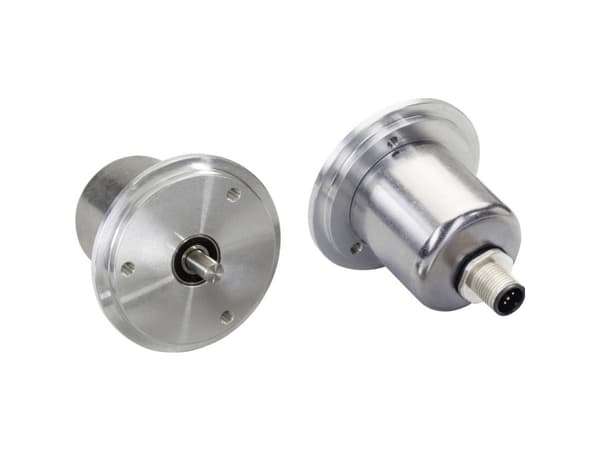 Absolut Drejefølere 1 stk Posital Fraba UCD-S101B-1213-NA10-PAQ Magnetisk Synkronflange 58 mm