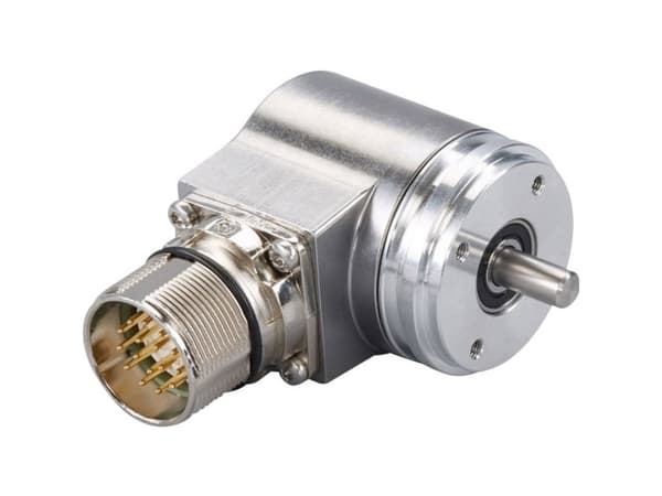 Posital Fraba Absolut Drejefølere 1 stk UCD-S101G-0013-R100-PRL Magnetisk Synkronflange 36 mm