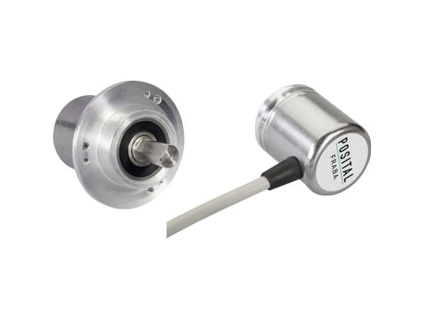 Posital Fraba Absoluta roterande sensorer 1 st UCD-S101G-1212-M10A-2RW Magnetisk klämfläns 58 mm