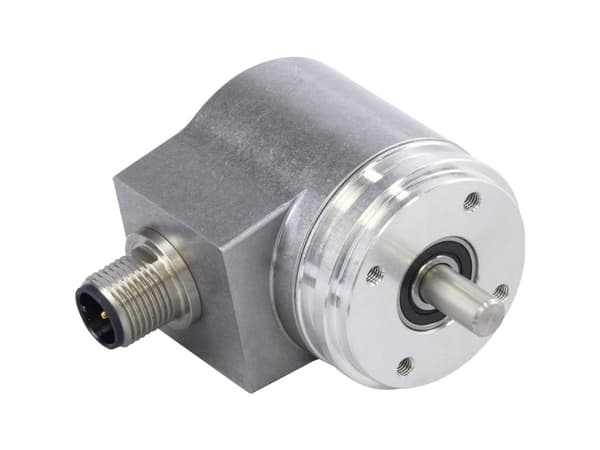 Absolut Drejefølere 1 stk Posital Fraba UCD-S401B-1213-R100-PRQ Magnetisk Synkronflange 36 mm Magneettilaippa 36 mm