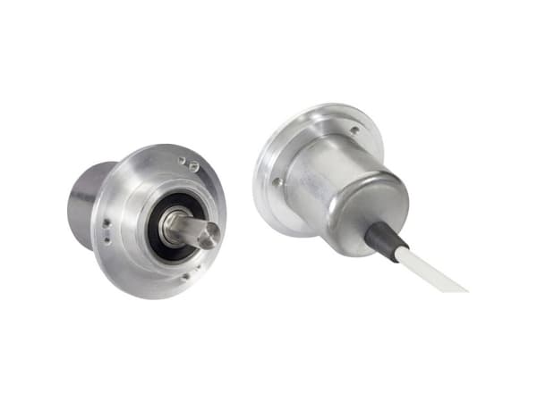 Absoluuttiset pyörivät anturit 1 kpl Posital Fraba UCD-SLF2B-1616-M12A-2AW Magneettikiinnityslaippa 58 mm