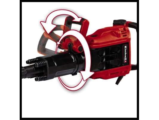 Einhell TE-DH 50, SDS Plus, Sort, Rød, 3 cm, 1800 RPM, 50 J, AC