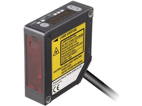 Panasonic HL-G112-A-C5 Laser-avstandssensor 1 stk 24 V/DC (L x B x H) 57 x 20,4 x 60 mm
