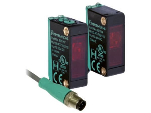 Pepperl &amp; Fuchs valokenno M100/MV100-RT/76a/103/115a 227054 10 - 30 V/DC 1 kpl