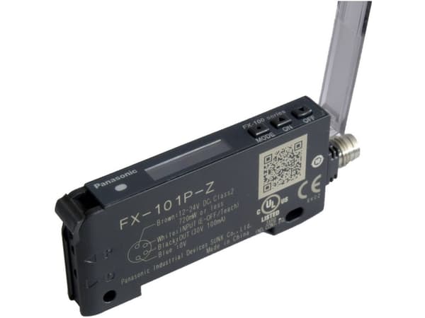 Panasonic valosulkuvahvistin FX101Z FX101Z FX101Z Valaistus, pimeäkytkentä, kytkentä 12 - 24 V/DC 1 kpl