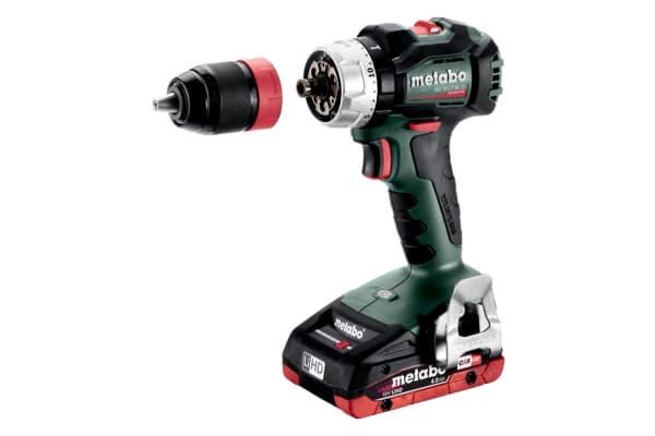 Metabo BS 18 LT BL Q - Drill/driver - trådløs - 2 hastigheter - nøkkelfri borhylse 13 mm - 75 N·m - 2 batterier - 18 V
