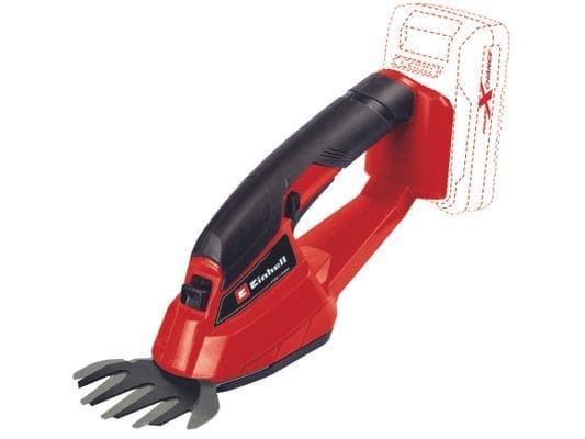 Einhell GE-CG 18/1 Li-Solo, 10 cm, Svart, Röd, Litium, 18 V, 120 mm, 300 mm - Utan batteri och laddare