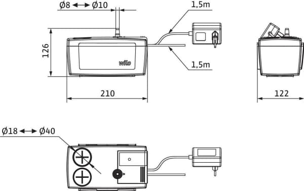 Wilo kondensatpump WILO-PLAVIS 013-C-2G