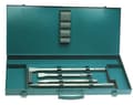 Miniatyrbild 2 av 3: Makita - Mejselsats - rak, spetsig - 4 delar - 24 mm - SDS-max - längd: 280 mm, 400 mm - för Makita DHR243, DHR243RTJ