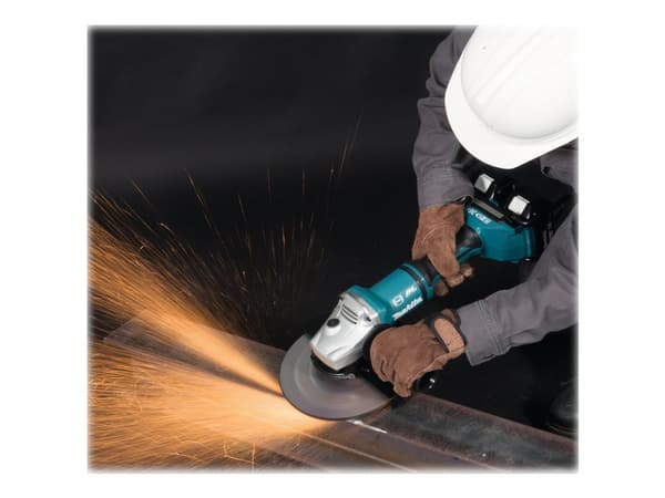 Makita DGA900 - Vinkelsliper - trådløs - 230 mm - 2 batterier - 18 V
