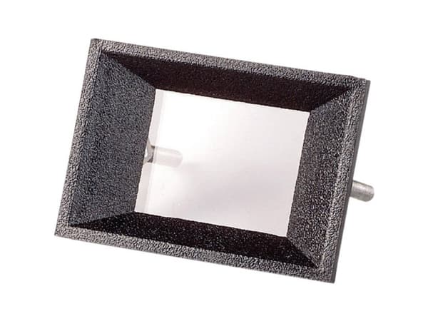 Strapubox AR 2 Frontramme Sort Passer til: LC-display 2-cifret ABS